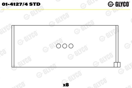 Connecting rod bearing - rod,