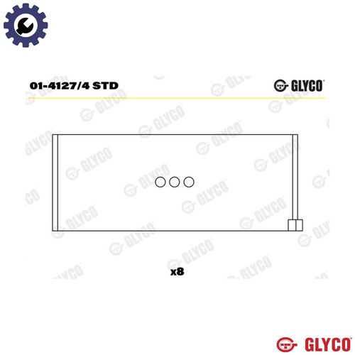Connecting rod bearing - connecting,