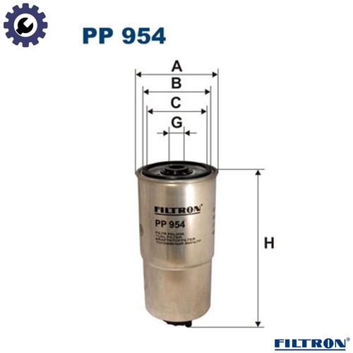 Fuel filter 954 for - filter,