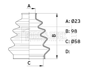 Borg beck bcb1008 - bcb1008, drive