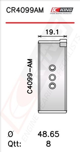 King cr4099am 020 connecting - king,